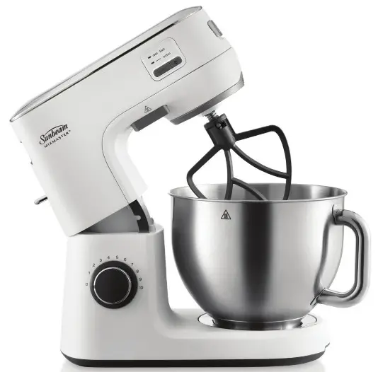 Sunbeam MXM7000WH Mixmaster HeatSoft Planetary Mixer - Cover