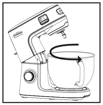 Sunbeam MXM7000WH Mixmaster HeatSoft Planetary Mixer - Using your Mixmaster 3