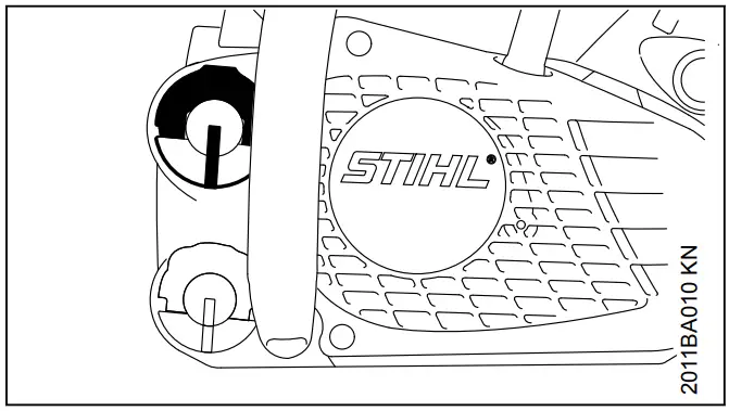 STIHL MS 151 TC Lightest Arborist Saw - FIGURE 10