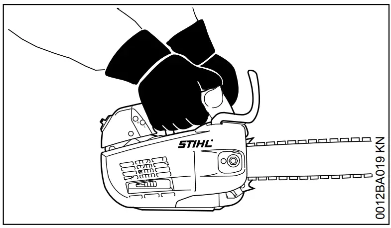 STIHL MS 151 TC Lightest Arborist Saw - FIGURE 2
