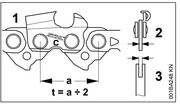 STIHL MS 151 TC Lightest Arborist Saw - FIGURE 8