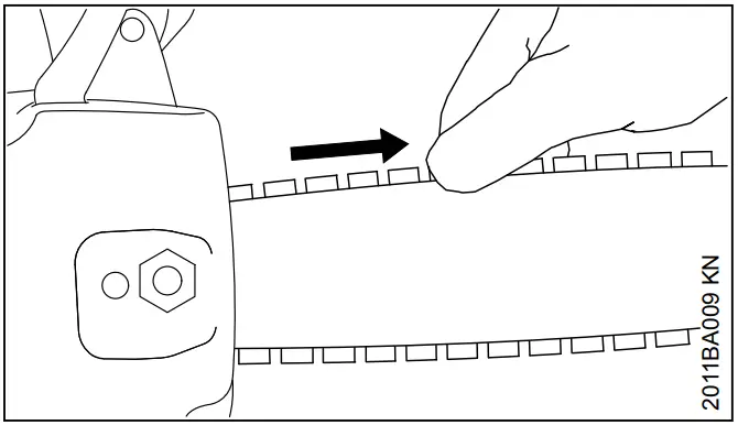 STIHL MS 151 TC Lightest Arborist Saw - FIGURE 9