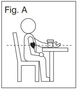 FIG 16 CORRECT MEASUREMENT POSTURE