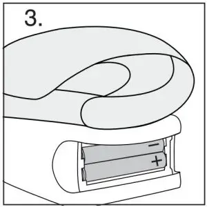 FIG 9 INSTALLING BATTERIES