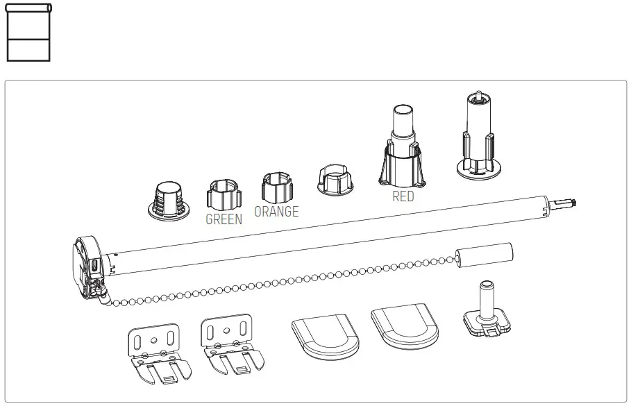MOTIONBLINDS CM 02 Pull Only Motor - overview 1