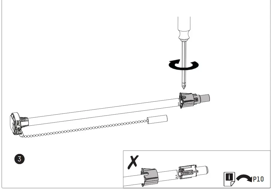 MOTIONBLINDS CM 02 Pull Only Motor - overview 11