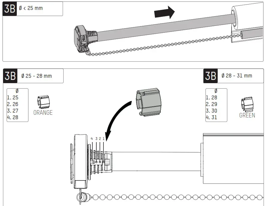 MOTIONBLINDS CM 02 Pull Only Motor - overview 14