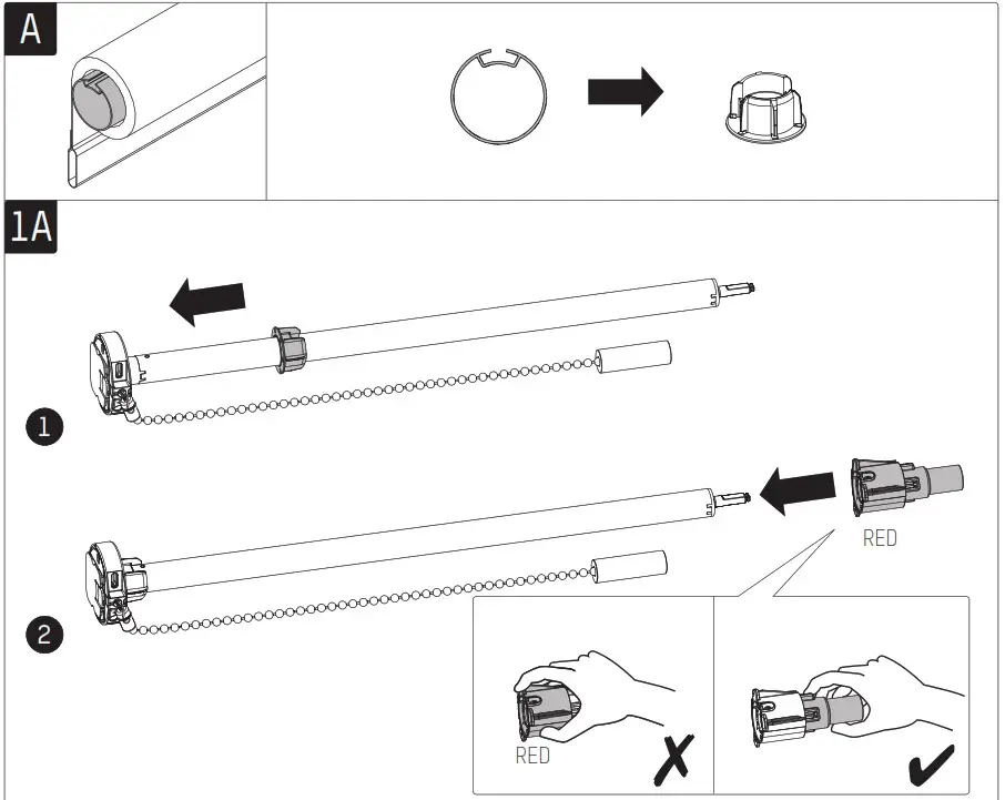 MOTIONBLINDS CM 02 Pull Only Motor - overview 3