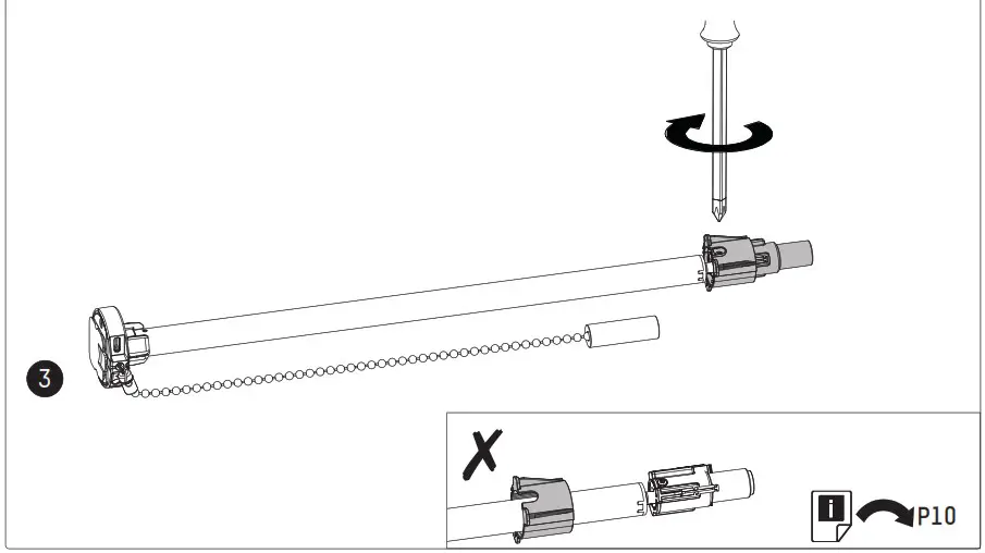MOTIONBLINDS CM 02 Pull Only Motor - overview 4