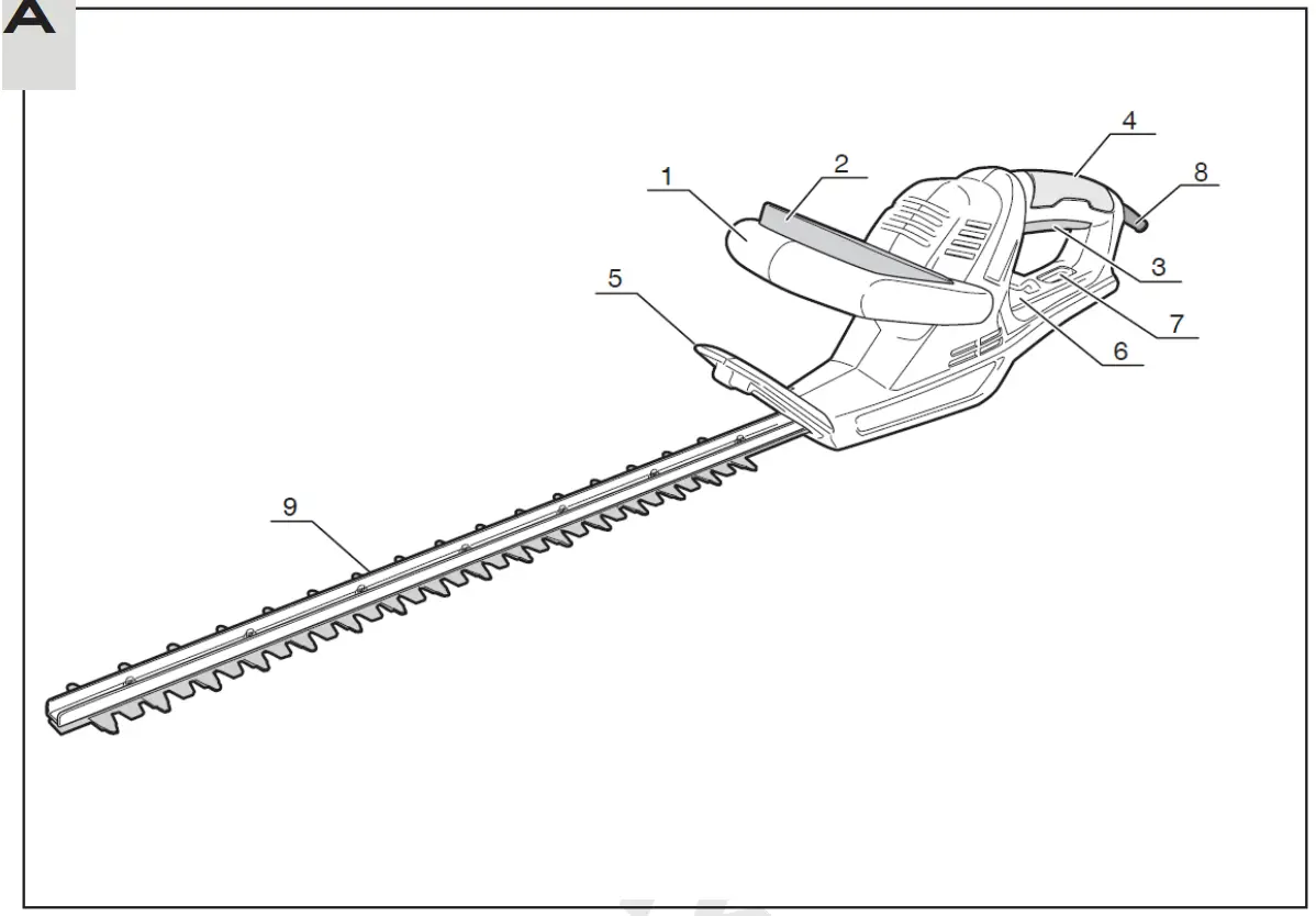 NAKAYAMA EH5100 Cutters and Hedge Trimmers - Fig 1