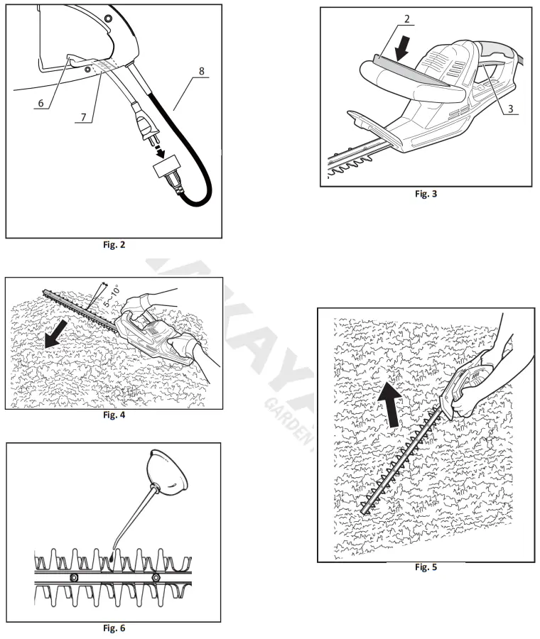 NAKAYAMA EH5100 Cutters and Hedge Trimmers - Fig 2