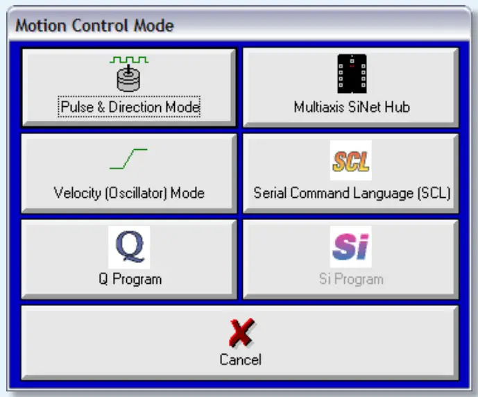 Apply power to the drive