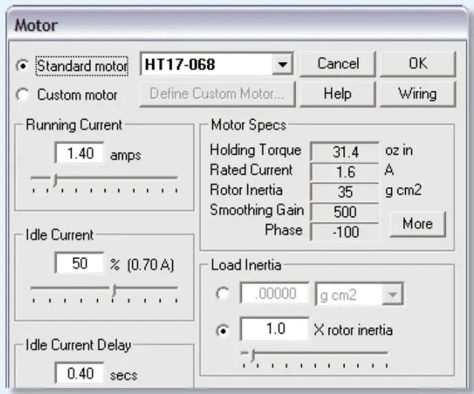 Apply power to the drive