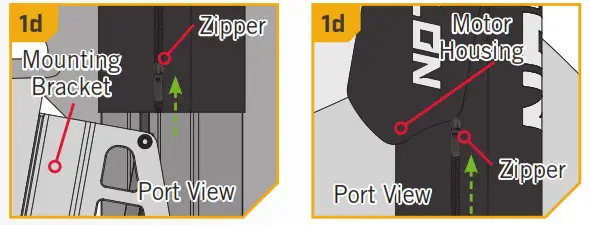 MINN KOTA 1810247 Alon Travel Cover 8 FT - 1d