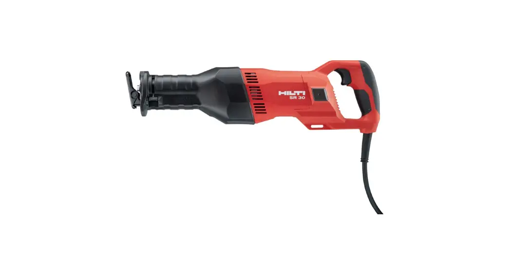 Hilti Sr 30 Reciprocating Saw Instruction Manual
