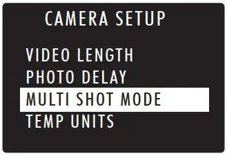 FIG 12 Multi Shot Mode
