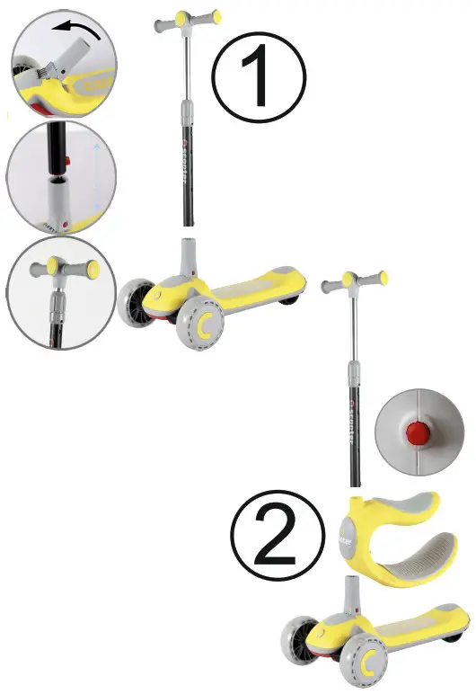 Lorelli TRIO Kick Scooter - 2
