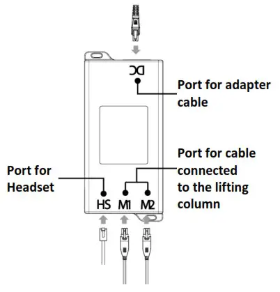 DIGITUS DA 90430 Series Electrically Height Adjustable Desk Frame - Component list 9
