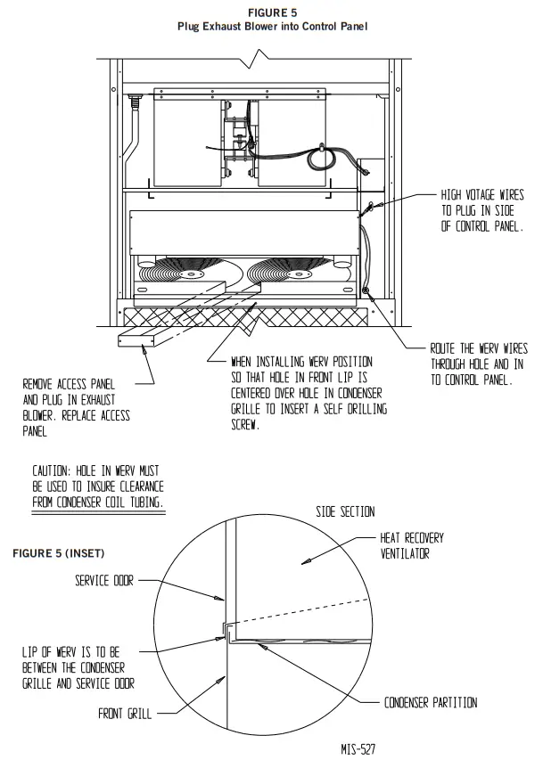 Bard WETV A5 Wall Mounted Energy Recovery Ventilator-fig5