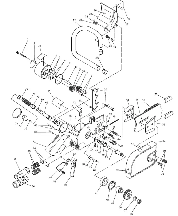 STANLEY CS05-06 Wood Cutting Chain Saw 1