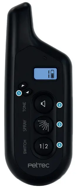 PetTec Remote Spray Trainer - Fig3