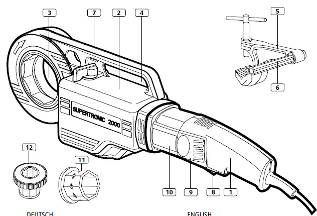ROTHENBERGER-SUPERTRONIC-2000-Hand-Electric-Thread-Cutting-1