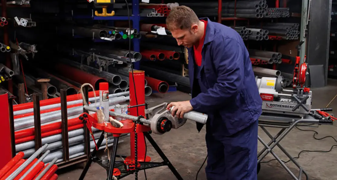 Rothenberger Supertronic 2000 Hand-electric Thread Cutting Clip Instructions