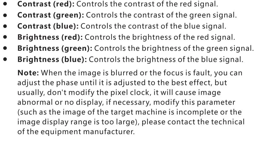 AliExpress MT-9108UP 8-port IP remote control computer KVM switch OSD menu rack 9108UP User Manual - Noise Threshold