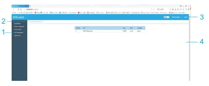 AliExpress MT-9108UP 8-port IP remote control computer KVM switch OSD menu rack 9108UP User Manual - The current supported browse