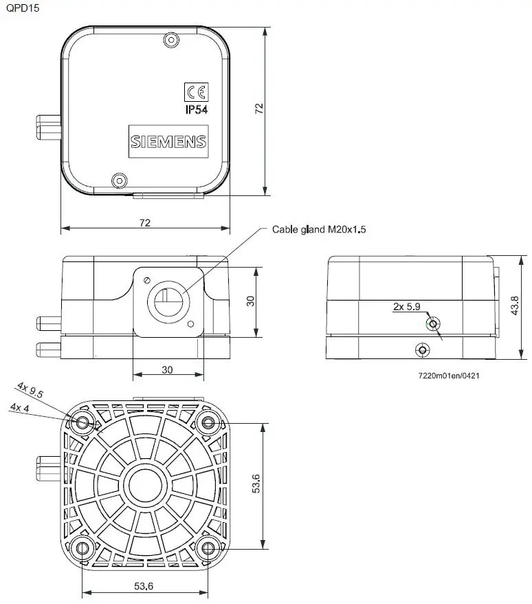SIEMENS-QPD15.050-Air-Differential-Pressure-Switches-15