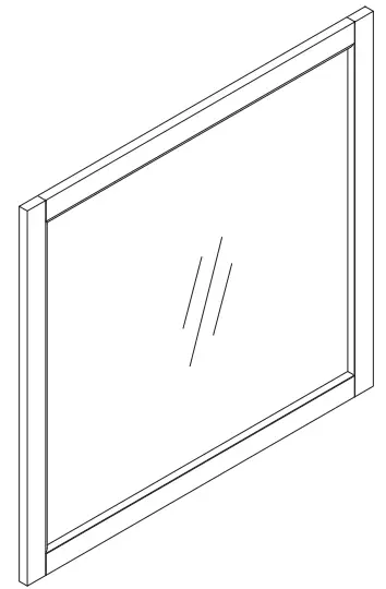 allen roth 2026MR 28 323 Ar 28 In Roveland Mirror Royal Navy-