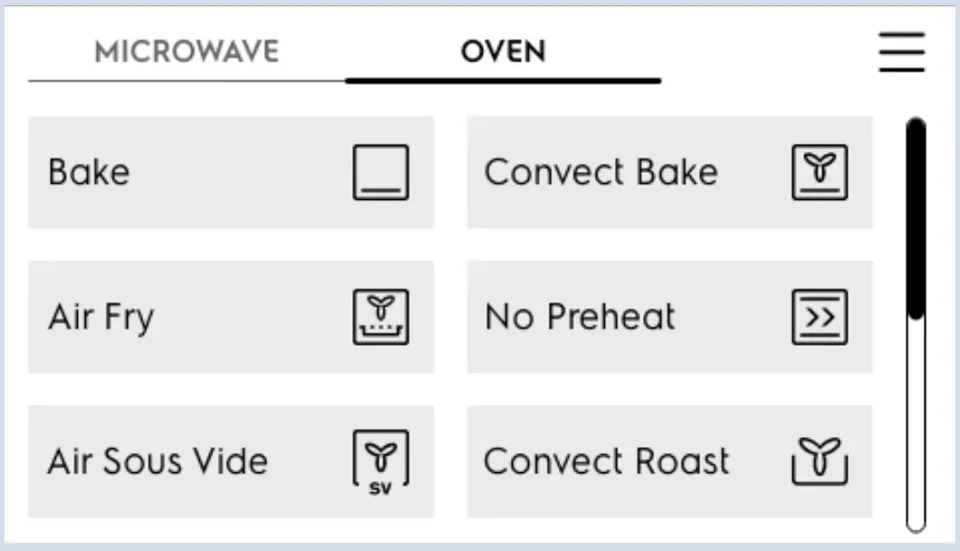 OVEN ON OFF