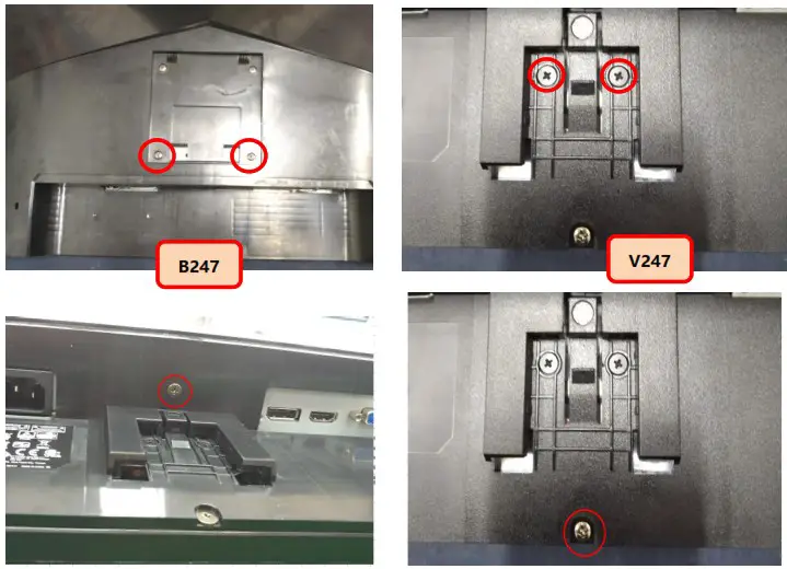 acer V247Y bmipx 23 8 Inch Full HD (1920 x 1080) IPS Monitor - Assembly 29