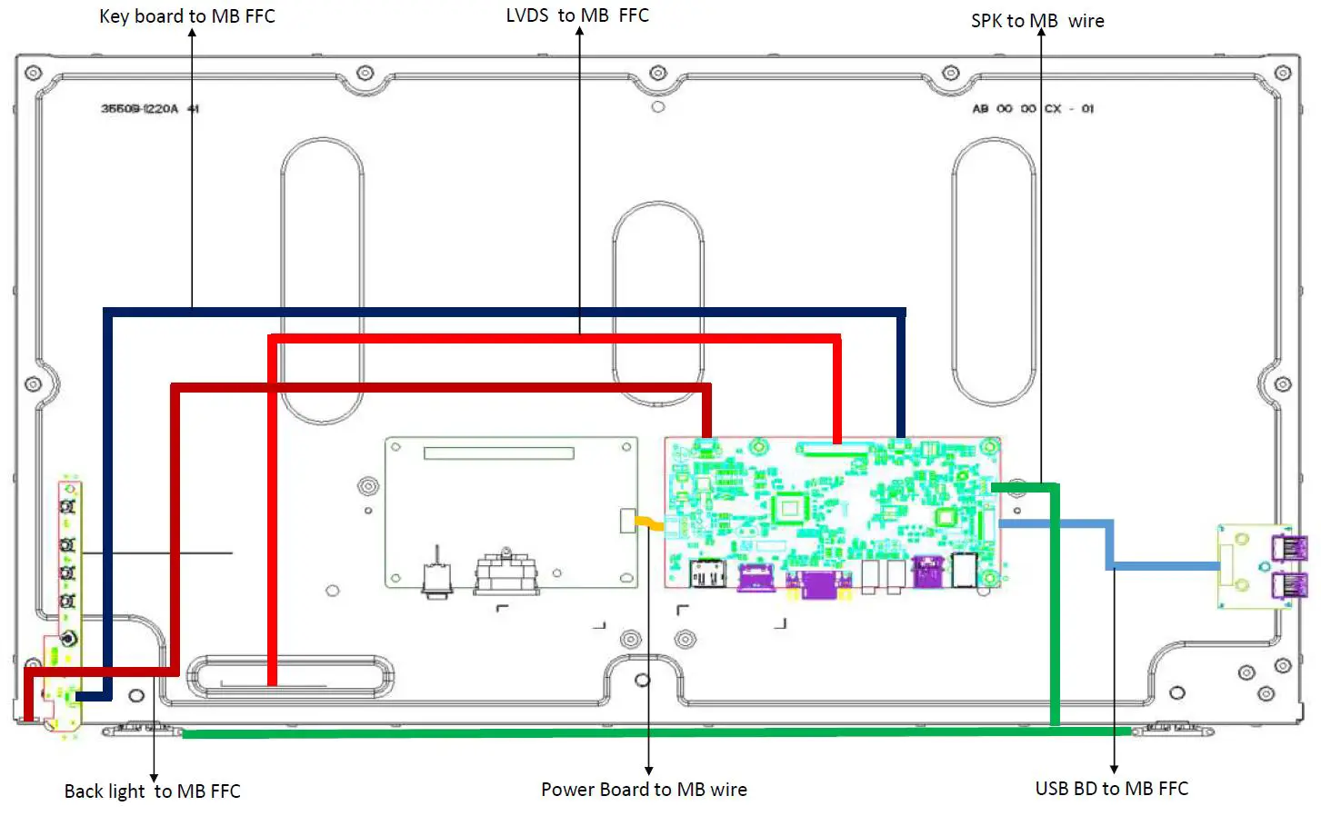 acer V247Y bmipx 23 8 Inch Full HD (1920 x 1080) IPS Monitor - Wiring Connectivity diagram