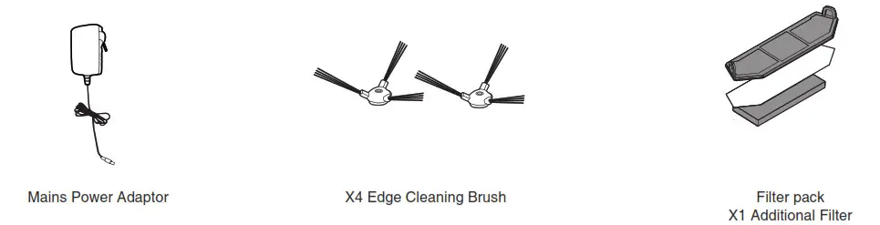 HOOVER Robot Cleaner-CONTENTS OF THE BOX2