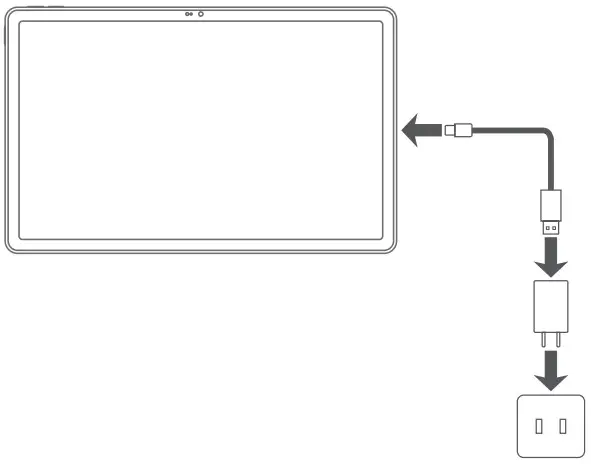 Lenovo Tab P11 2nd Gen Tablet - USB cable and