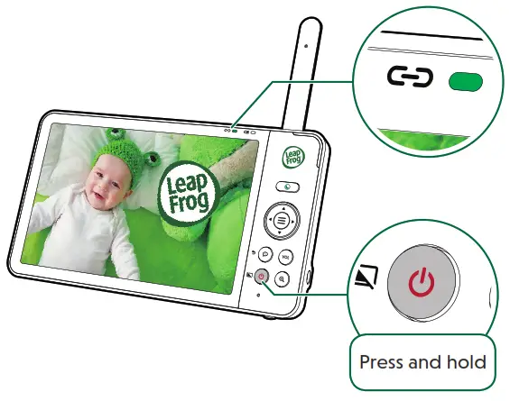 Leap Frog LF920HD 7 Inch High Definition Pan & - POWER LED-