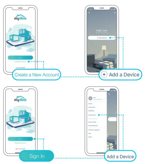 D-Link DCS-6500LH Compact Full HD Pan & Tilt Wi-Fi Camera - 2