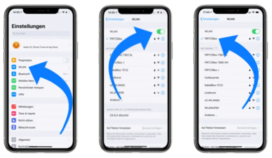 AVM INSPIRATION CS 2 3 Audio Video Manufacturing GmbH - WLAN configuration1