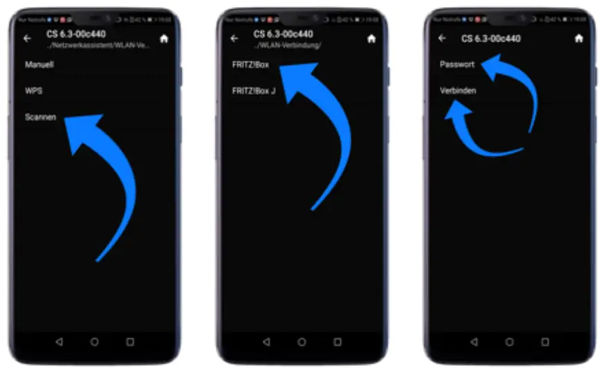 AVM INSPIRATION CS 2 3 Audio Video Manufacturing GmbH - WLAN password