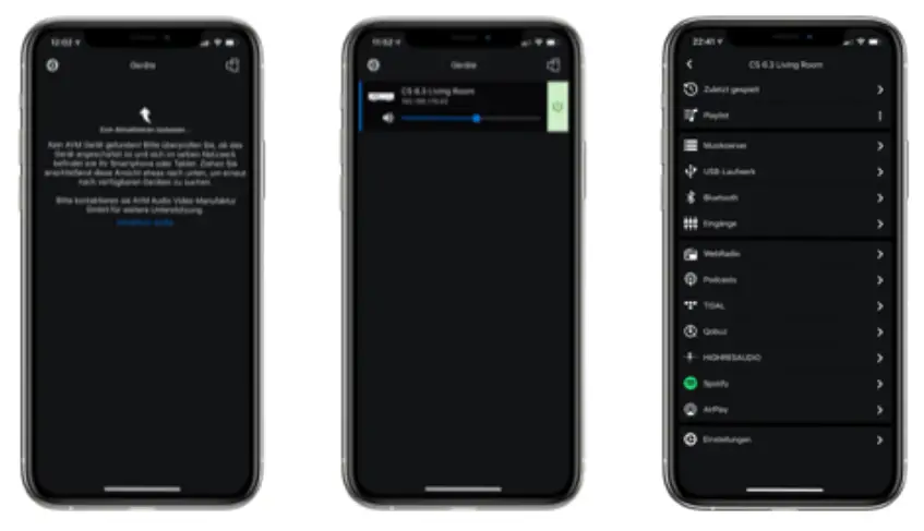AVM INSPIRATION CS 2 3 Audio Video Manufacturing GmbH - tablet