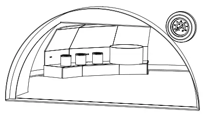 PINNACOLO PPO-8-08 Thermal Clay Gas Powered Oven - cover