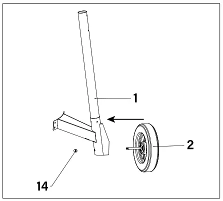 PINNACOLO PPO-8-08 Thermal Clay Gas Powered Oven - screws