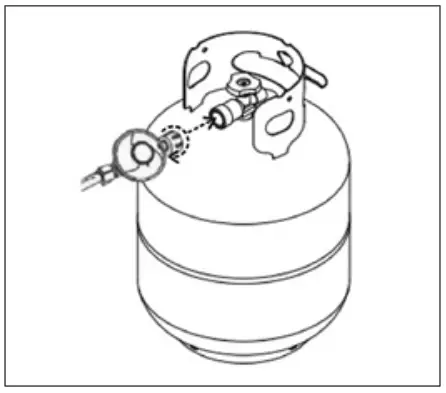 PINNACOLO PPO-8-08 Thermal Clay Gas Powered Oven - screws12