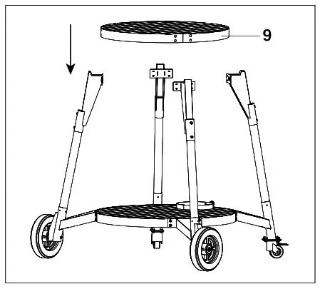 PINNACOLO PPO-8-08 Thermal Clay Gas Powered Oven - screws7