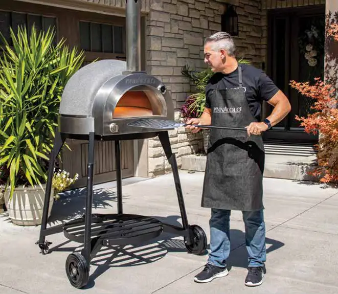 PINNACOLO PPO-8-08 Thermal Clay Gas Powered Oven