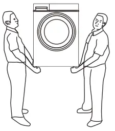 Whirlpool WWEB8502GW Drum Washer Dryer - Fig 1