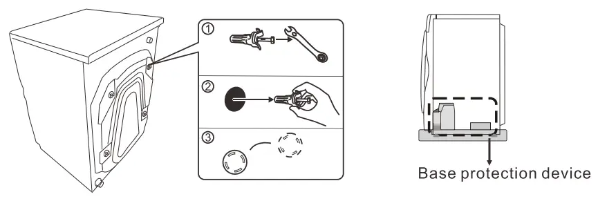 Whirlpool WWEB8502GW Drum Washer Dryer - Fig 3