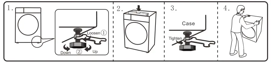Whirlpool WWEB8502GW Drum Washer Dryer - Fig 4