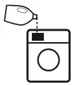 Whirlpool WWEB8502GW Drum Washer Dryer - symbol 16